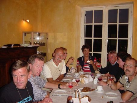 Last day dinner in Dordogne